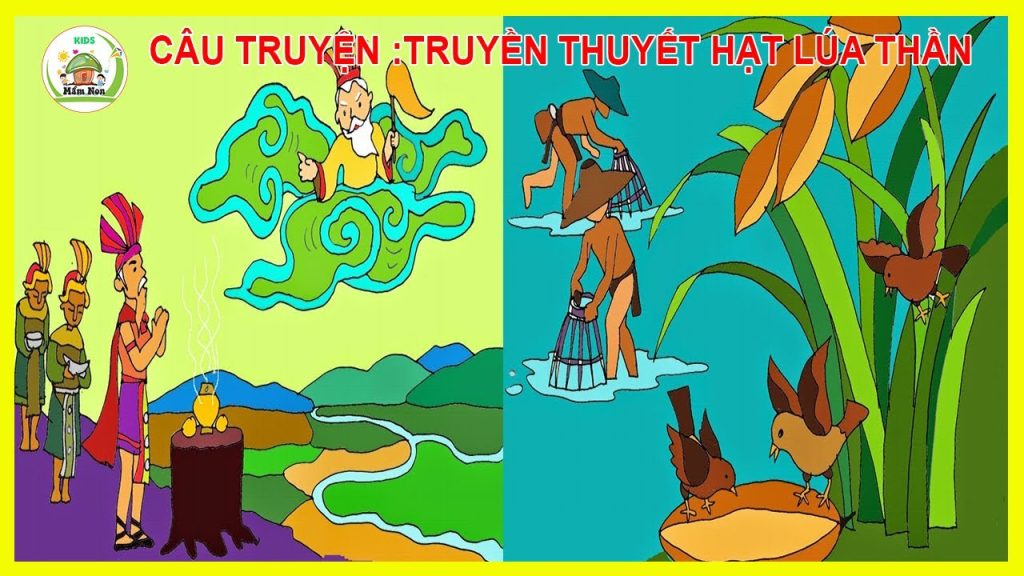 Truyện cổ tích Hạt lúa thần