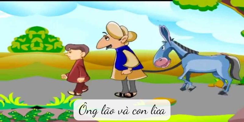 Truyện cổ tích: Ông lão và con lừa
