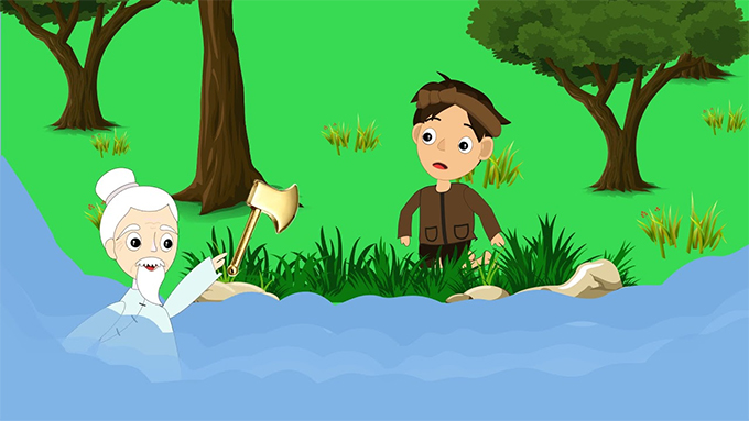 Truyện cổ tích: Ba Lưỡi Rìu
