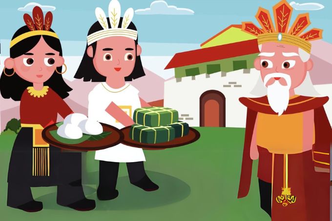 Sự Tích Bánh Chưng Bánh Giầy