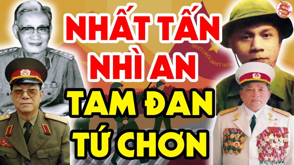 Bốn vị tướng đánh trận giỏi nhất việt nam