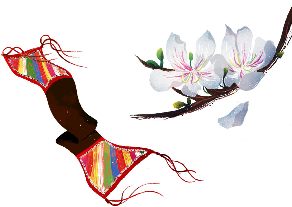 Truyện cổ tích Sự tích hoa ban trắng