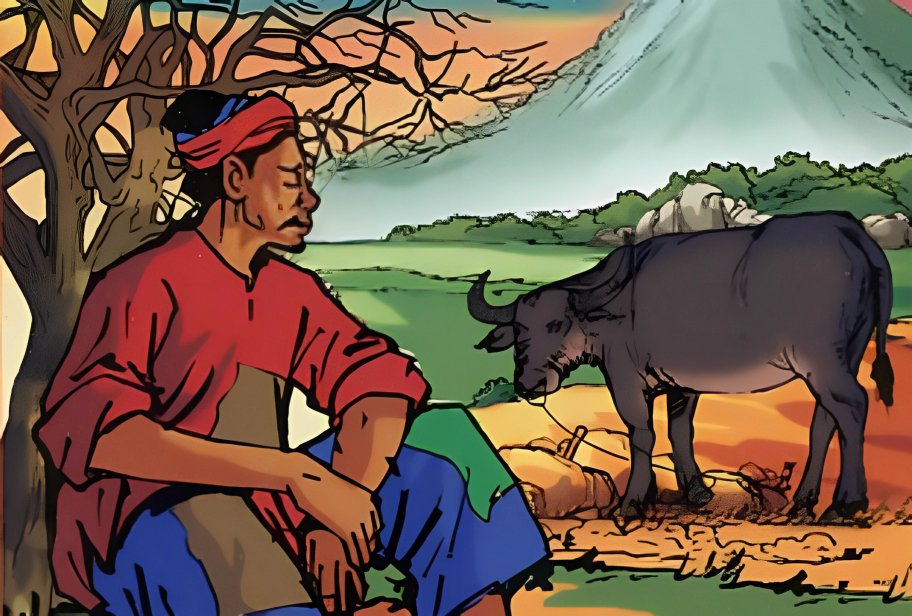 Truyện cổ tích Kéo cày giả nợ