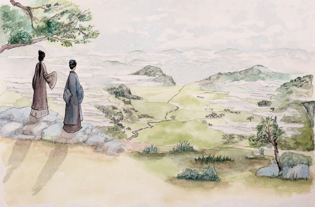 Truyện cổ tích Sự tích Sao hôm và Sao mai