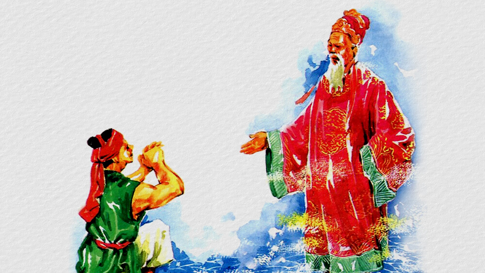 Truyện cổ tích Người học trò nghèo và Ngọc hoàng