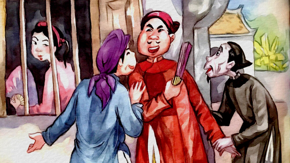 Dì phải thằng chết trôi, còn tôi phải đôi sấu sành