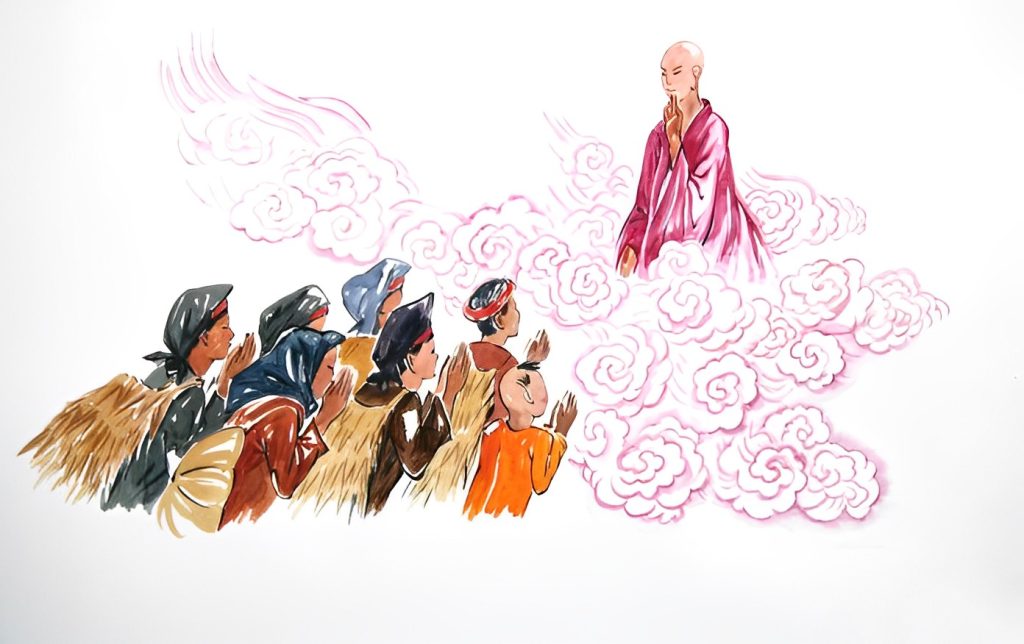 Truyện cổ tích Sự tích đèo phật tử