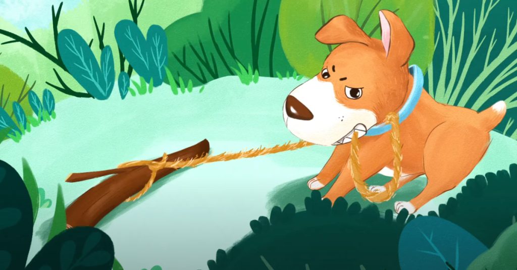 Truyện ngụ ngôn Con chó xấu tính