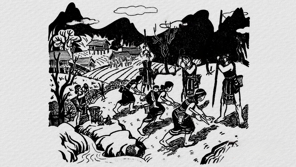 Truyện cổ tích Tiếng hát – Truyện cổ tích dân tộc Gia Rai