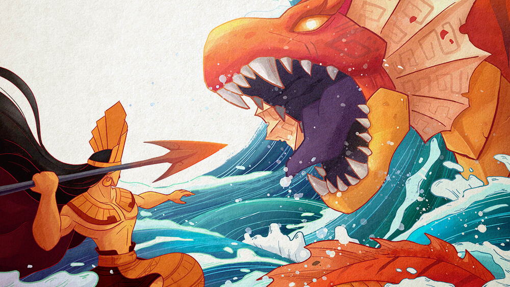 Truyện cổ tích Lạc Long Quân diệt Ngư Tinh