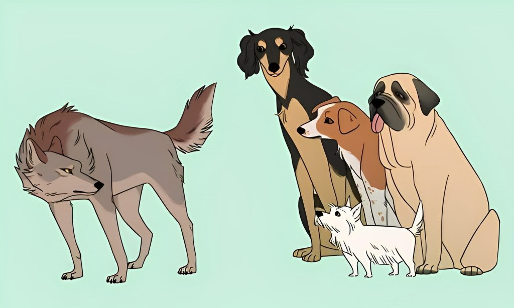 Truyện ngụ ngôn Chó nhà và chó sói