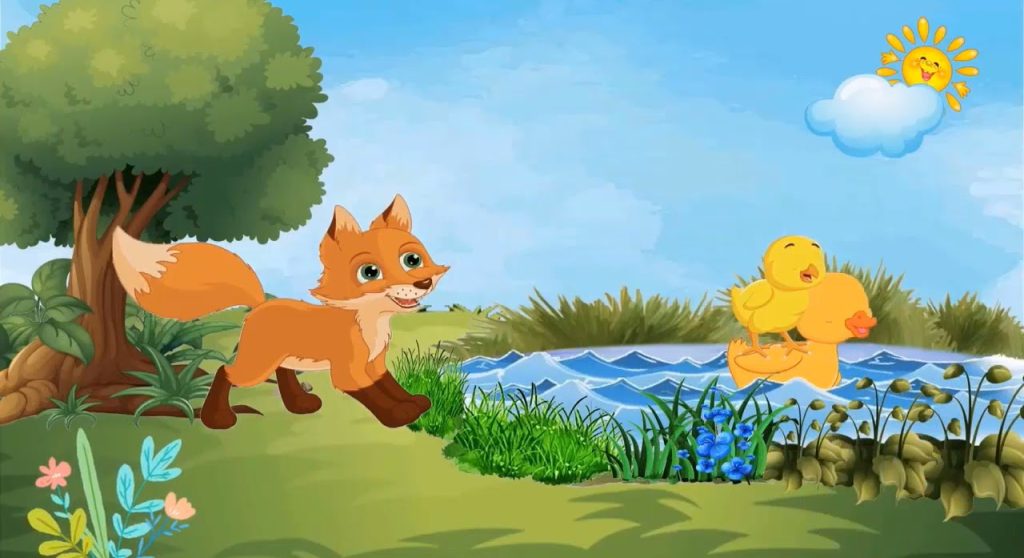 Truyện ngụ ngôn Con cáo kiếm ăn