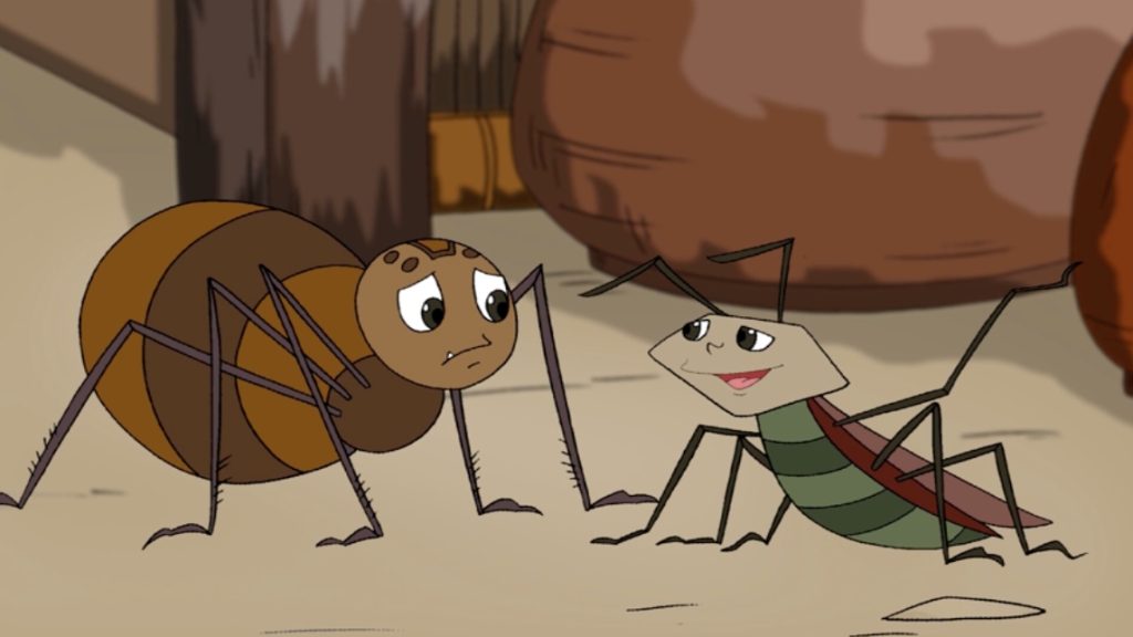 Truyện ngụ ngôn Nhện và gián
