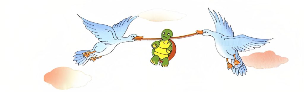 Truyện ngụ ngôn Rùa và vịt