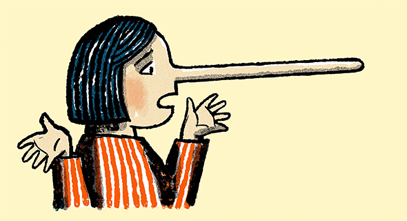 Truyện ngụ ngôn Ngọn giáo đâm lời nói dối