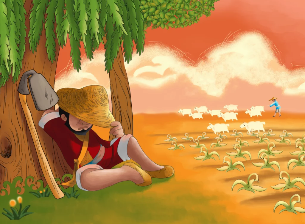 Truyện ngụ ngôn Đọc truyện Ôm cây đợi thỏ