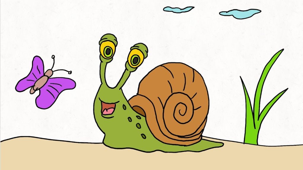 Truyện cổ tích Chú ốc sên thích đi du lịch