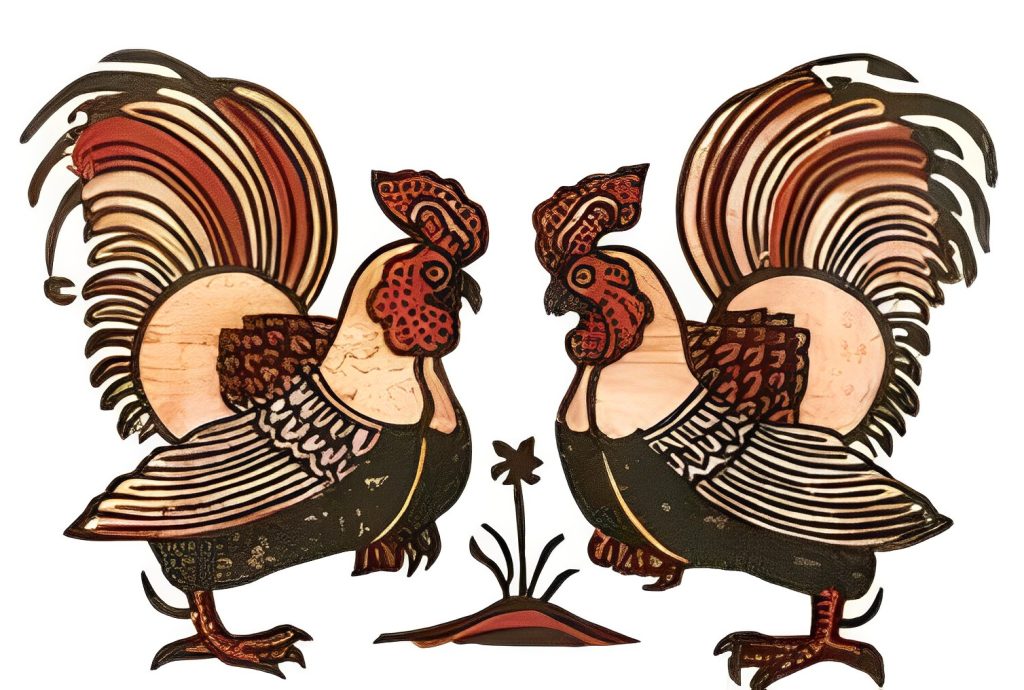 Truyện ngụ ngôn Hai con gà trống